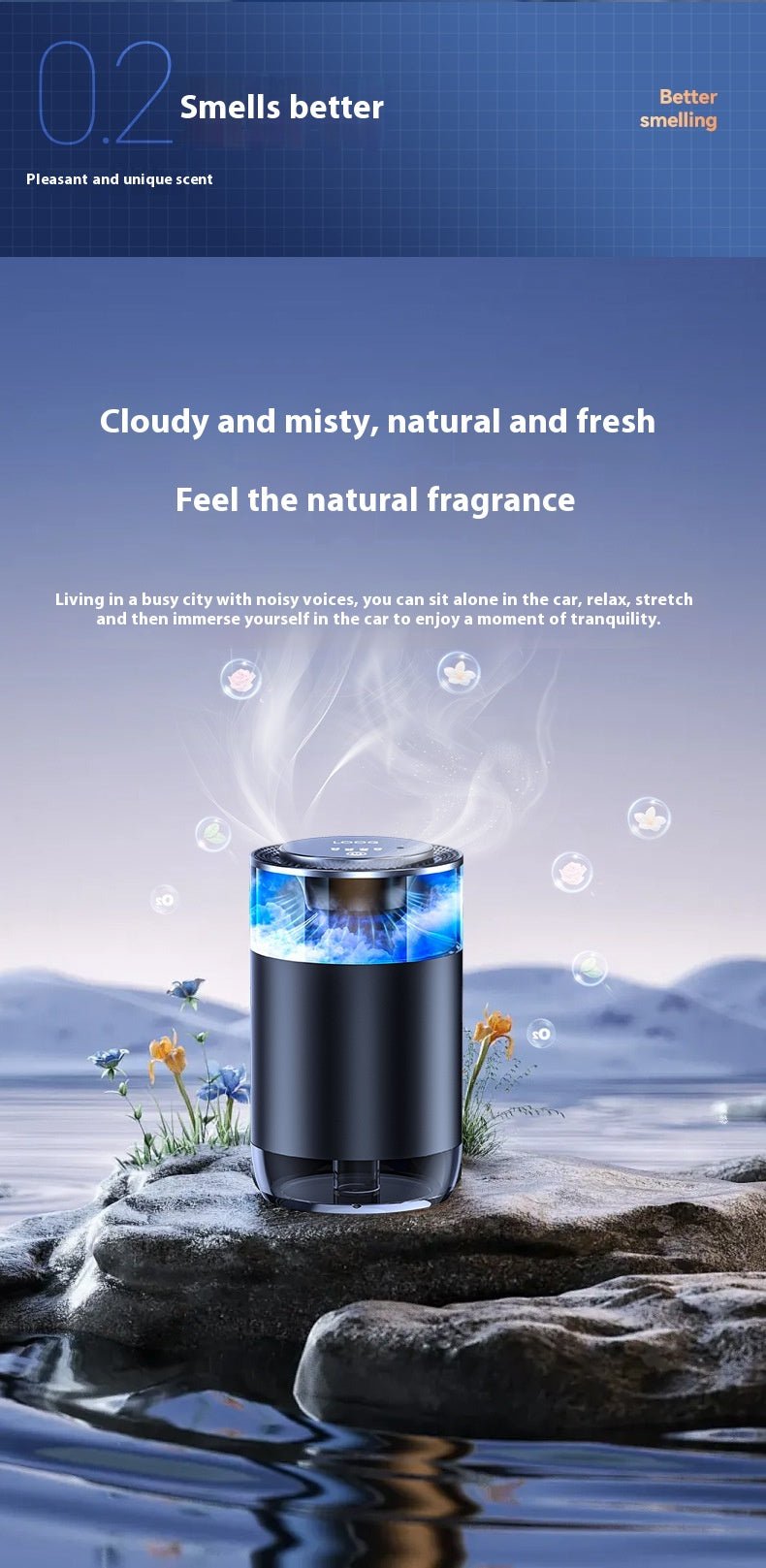 LOOG AromaDrive Diffuser - TrendStorm Haven