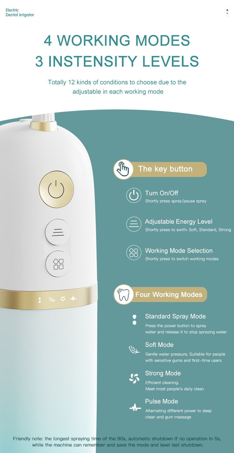 QULU Water Flosser - TrendStorm Haven