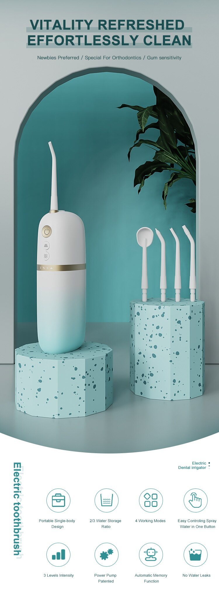 QULU Water Flosser - TrendStorm Haven